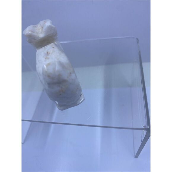 Soapstone Carved Fetish Rabbit HT 2.5 Inches Lenght Approx 3 In. - Picture 12 of 12